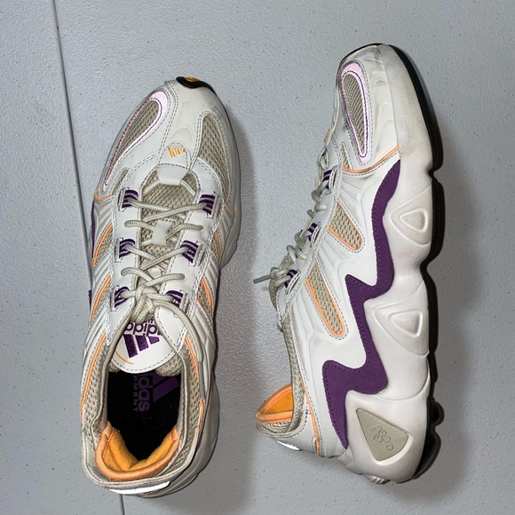 adidas FYW S-97 'Flash Orange Purple' | Size Men’s 9 - Picture 11 of 13